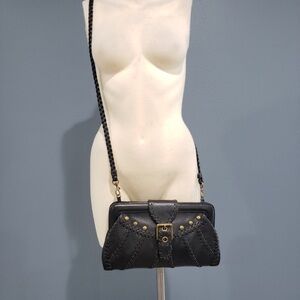 Isabelle Florence Purse Whipstitch Crossbody Clutch